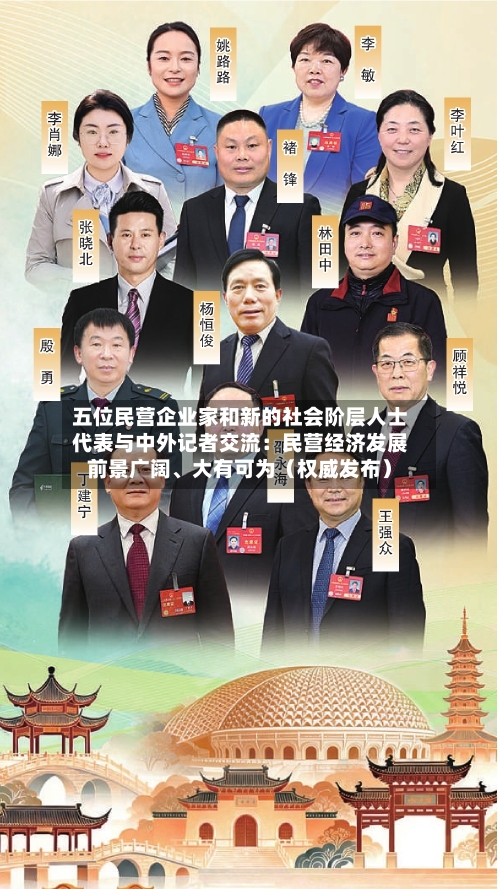 五位民营企业家和新的社会阶层人士代表与中外记者交流：民营经济发展前景广阔	、大有可为（权威发布）-第2张图片