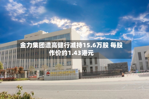 金力集团遭高健行减持15.6万股 每股作价约1.43港元