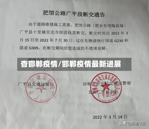 杳邯郸疫情/邯郸疫情最新进展-第3张图片