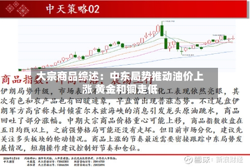 大宗商品综述：中东局势推动油价上涨 黄金和铜走低
