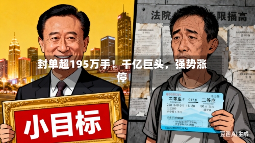 封单超195万手！千亿巨头，强势涨停-第2张图片