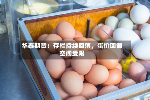 华泰期货：存栏持续回落，蛋价回调空间受限-第2张图片