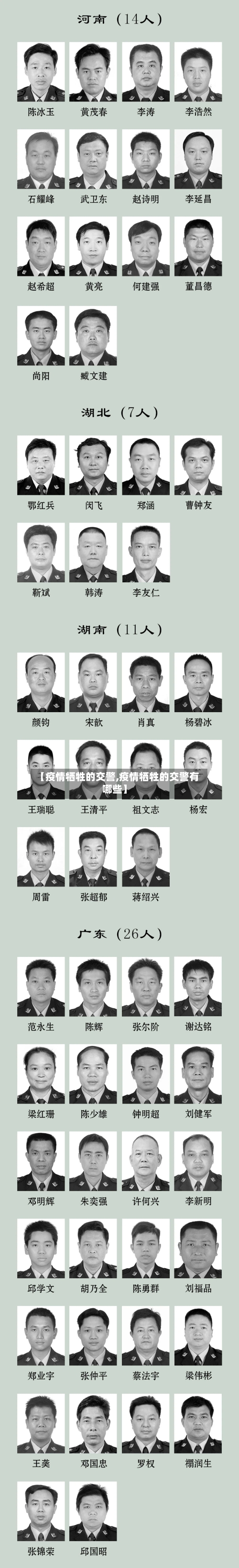 【疫情牺牲的交警,疫情牺牲的交警有哪些】-第2张图片