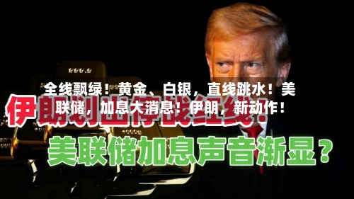 全线飘绿！黄金、白银	，直线跳水！美联储，加息大消息！伊朗，新动作！-第2张图片