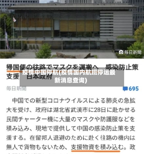 疫情中国停航(疫情国内航班停运最新消息查询)