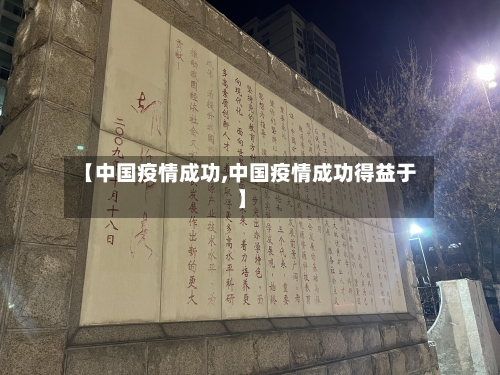 【中国疫情成功,中国疫情成功得益于】-第2张图片