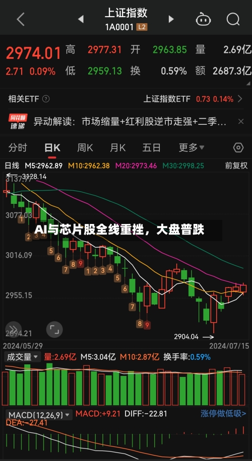 AI与芯片股全线重挫，大盘普跌-第2张图片