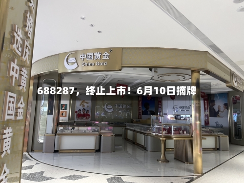 688287	，终止上市！6月10日摘牌-第3张图片