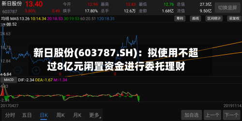 新日股份(603787.SH):拟使用不超过8亿元闲置资金进行委托理财-第2张图片
