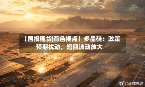 【国投期货|有色视点】多晶硅：政策预期扰动，短期波动放大-第3张图片