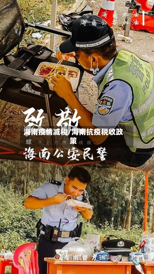 海南疫情减税/海南抗疫税收政策