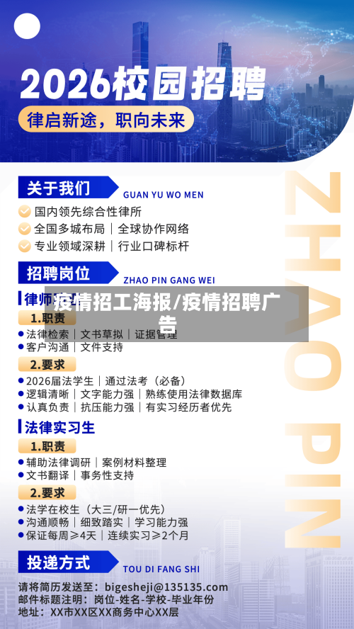 疫情招工海报/疫情招聘广告-第2张图片