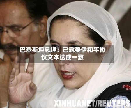 巴基斯坦总理：已就美伊和平协议文本达成一致-第2张图片