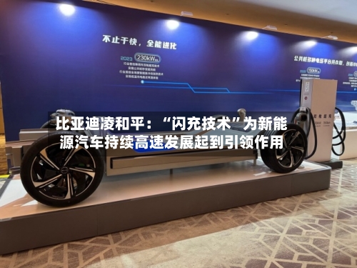 比亚迪凌和平：“闪充技术”为新能源汽车持续高速发展起到引领作用-第2张图片