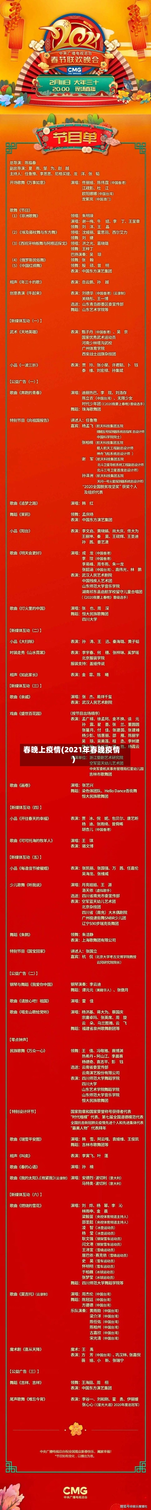 春晚上疫情(2021年春晚疫情)-第3张图片