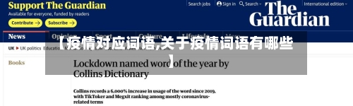 【疫情对应词语,关于疫情词语有哪些】-第2张图片