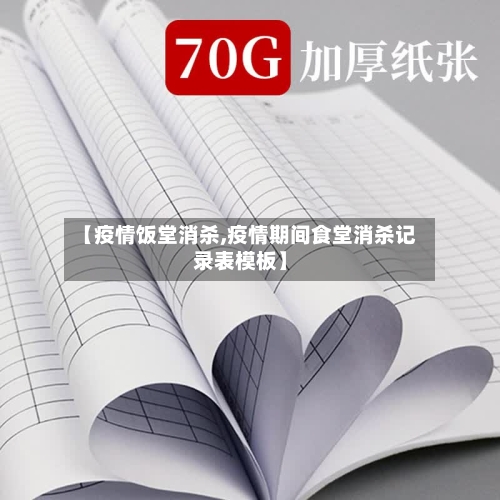 【疫情饭堂消杀,疫情期间食堂消杀记录表模板】-第3张图片