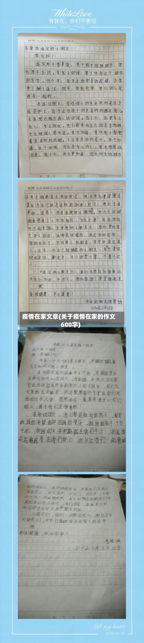 疫情在家文章(关于疫情在家的作文600字)