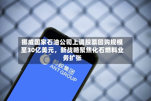 挪威国家石油公司上调股票回购规模至30亿美元	，新战略聚焦化石燃料业务扩张-第2张图片