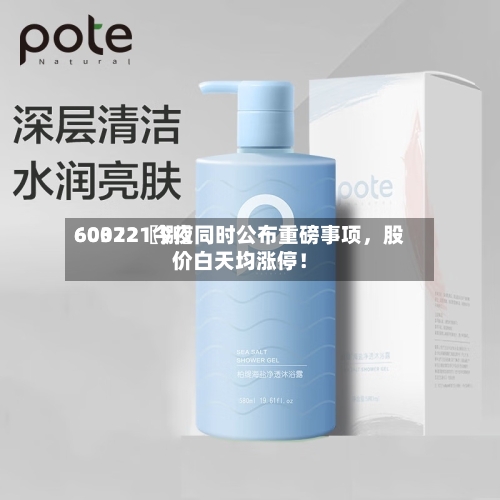 60022〖捌〗	、603721今夜同时公布重磅事项，股价白天均涨停！-第2张图片