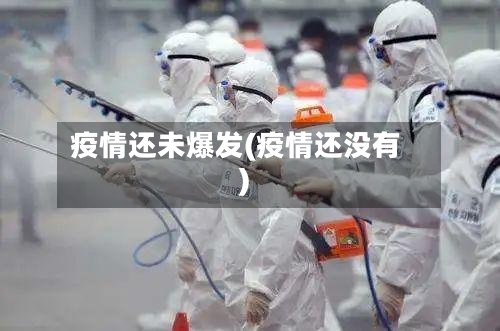 疫情还未爆发(疫情还没有)