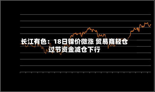 长江有色：18日镍价微涨 贸易商轻仓过节资金减仓下行