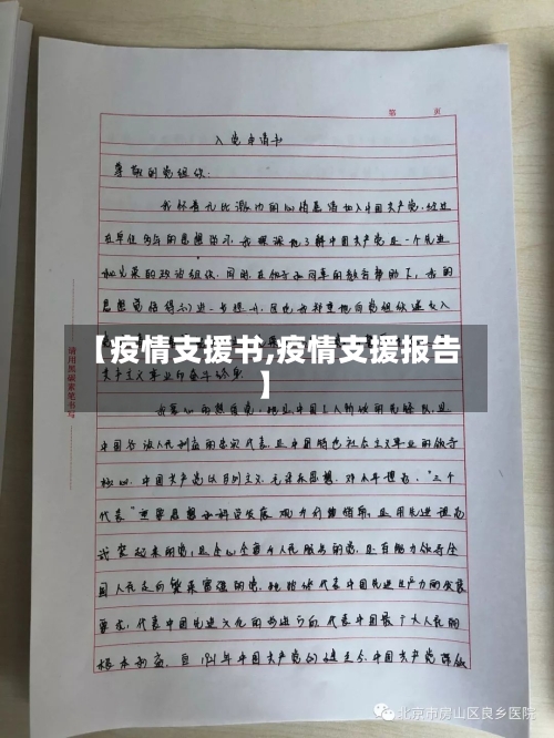 【疫情支援书,疫情支援报告】-第3张图片