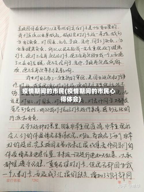疫情期间的市民(疫情期间的市民心得体会)-第2张图片