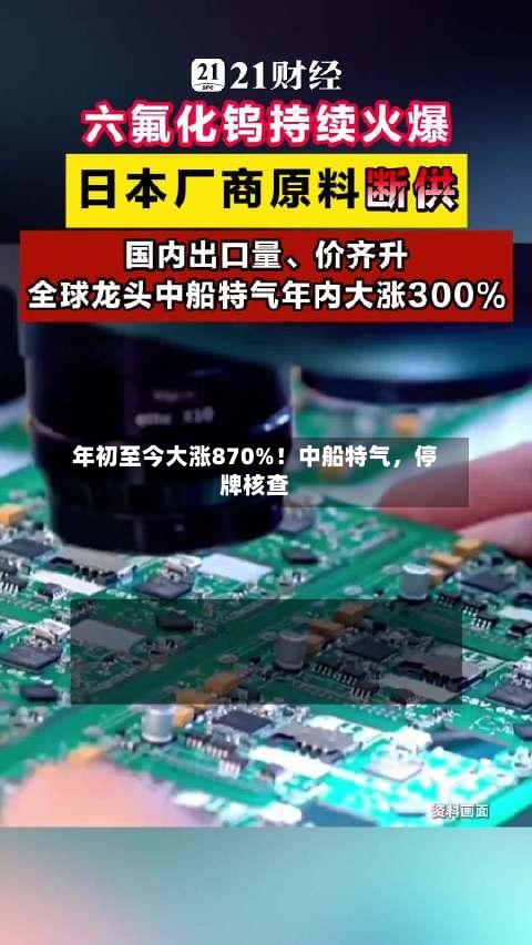 年初至今大涨870%！中船特气，停牌核查-第3张图片