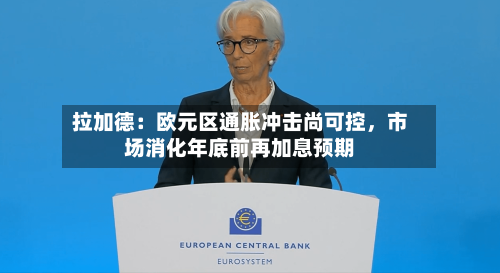 拉加德：欧元区通胀冲击尚可控，市场消化年底前再加息预期