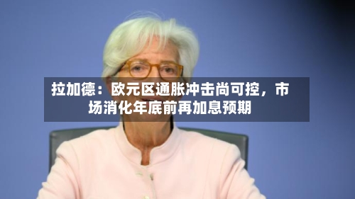拉加德：欧元区通胀冲击尚可控，市场消化年底前再加息预期-第2张图片