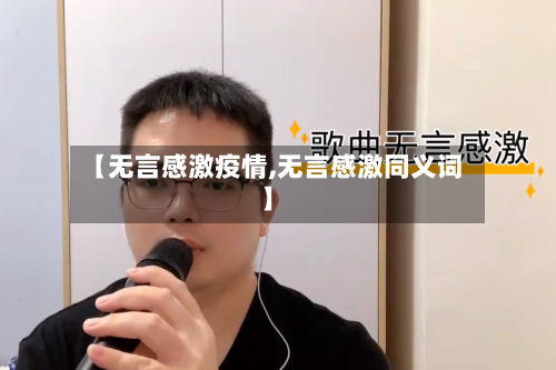 【无言感激疫情,无言感激同义词】