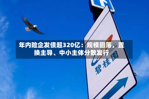 年内险企发债超320亿：规模回落，置换主导	、中小主体分散发行-第2张图片