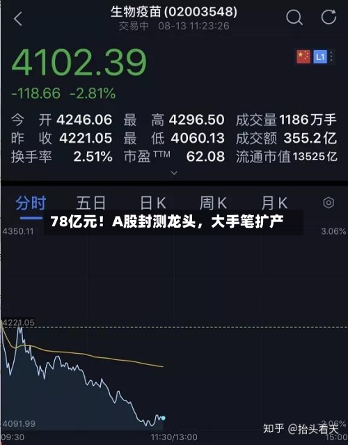 78亿元！A股封测龙头	，大手笔扩产-第2张图片