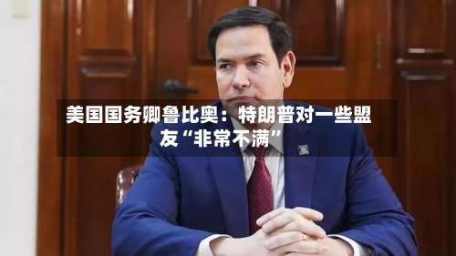 美国国务卿鲁比奥：特朗普对一些盟友“非常不满	”-第2张图片