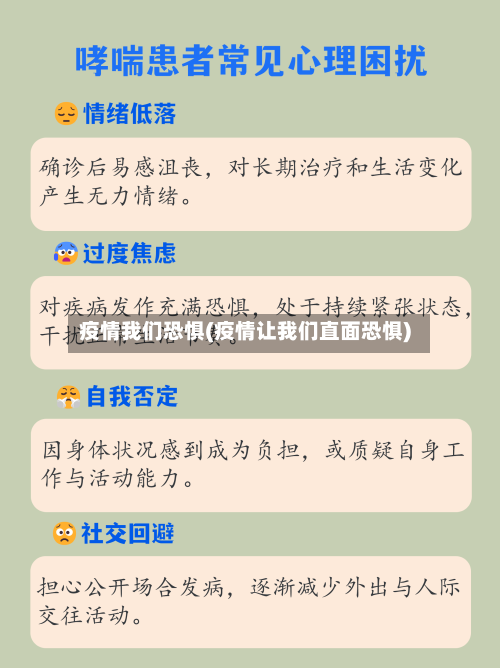 疫情我们恐惧(疫情让我们直面恐惧)-第2张图片