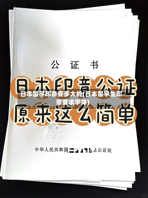 日本留学印章要多大的(日本留学生印章要求字体)-第3张图片