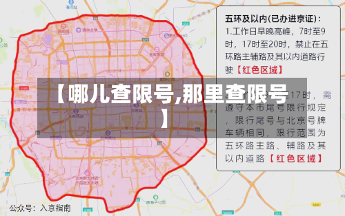 【哪儿查限号,那里查限号】-第2张图片