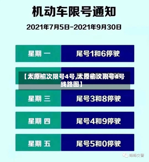 【太原榆次限号4号,太原榆次限号4号线路图】
