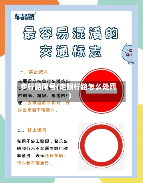 步行路限号(走限行路怎么处罚)