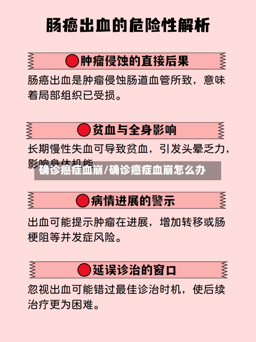 确诊癌症血崩/确诊癌症血崩怎么办-第3张图片