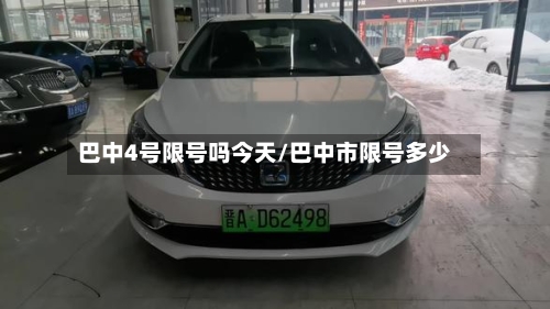 巴中4号限号吗今天/巴中市限号多少-第2张图片