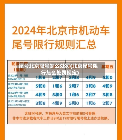 尾号北京限号怎么处罚(北京尾号限行怎么处罚规定)-第3张图片