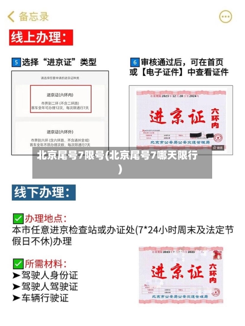 北京尾号7限号(北京尾号7哪天限行)-第2张图片