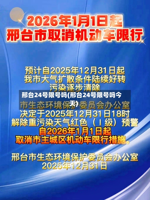 邢台24号限号吗(邢台24号限号吗今天)-第2张图片