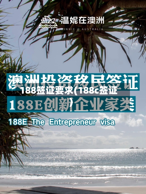 188签证要求(188c签证)-第2张图片