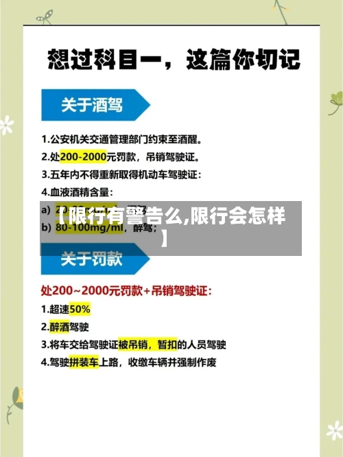 【限行有警告么,限行会怎样】-第2张图片